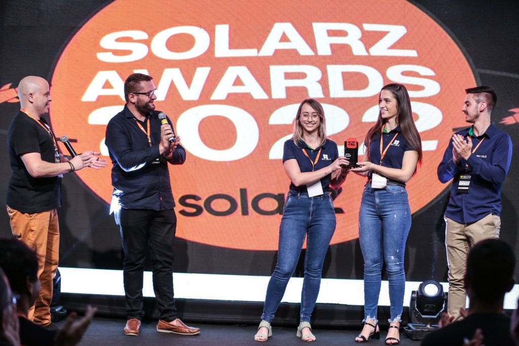  SolarZ Awards premiou empresas do setor solar em três categorias diferentes 