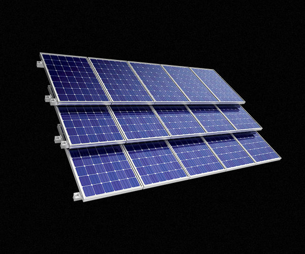 A fixação de estruturas para painéis fotovoltaicos
