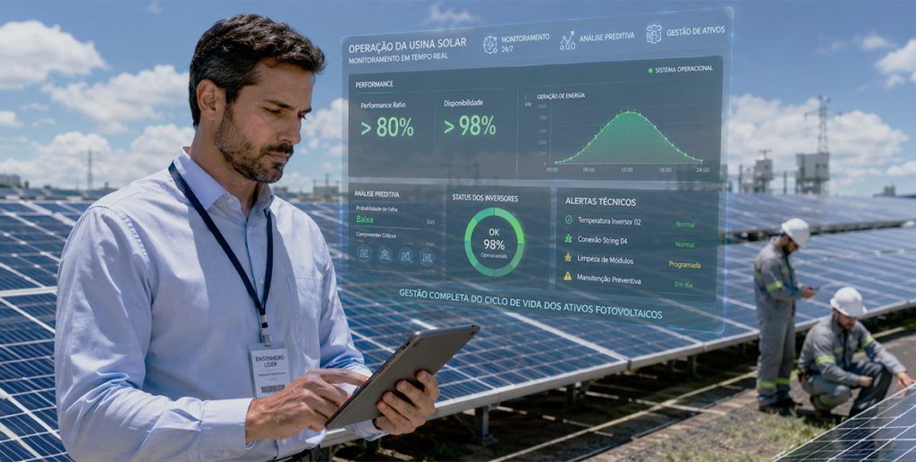 O que é um operador de usinas solares e por que essa transição faz sentido