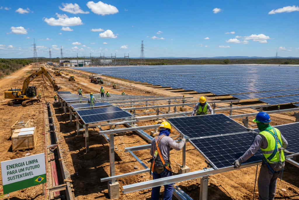 Como Instalar Usina Solar de Solo: Guia Passo a Passo 2026