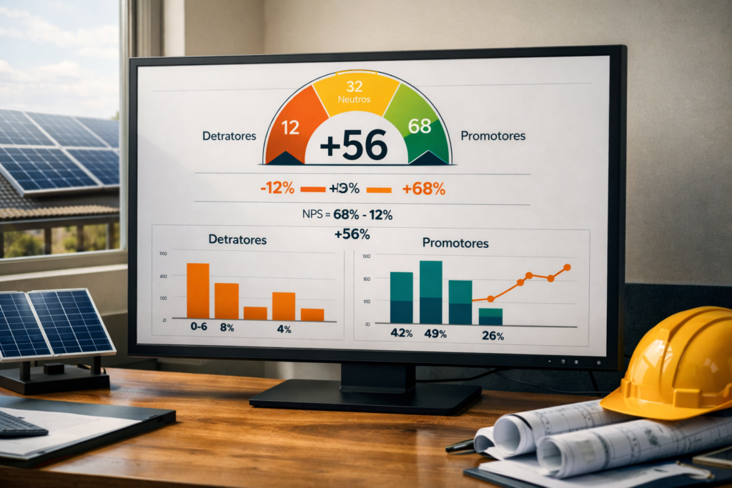 Como Calcular NPS Integradora Solar: Tutorial Passo a Passo com Fórmulas e Benchmarks 2026