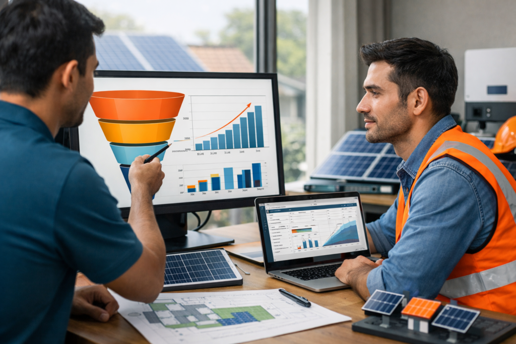 Como Gerenciar Funil de Vendas Solar com Previsibilidade: Forecasting Confiável e Métricas Acionáveis para Planejamento Estratégico