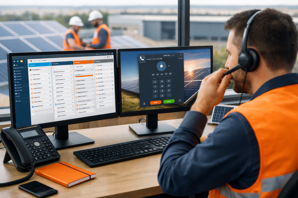 CRM com VoIP para Integradora Solar: O Que É e Como Funciona a Tecnologia Integrada