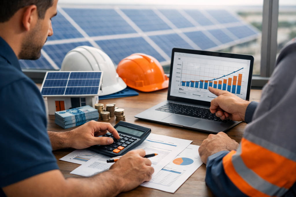 Energia Solar para Empresas: Como Reduzir Custos e Aumentar a Competitividade