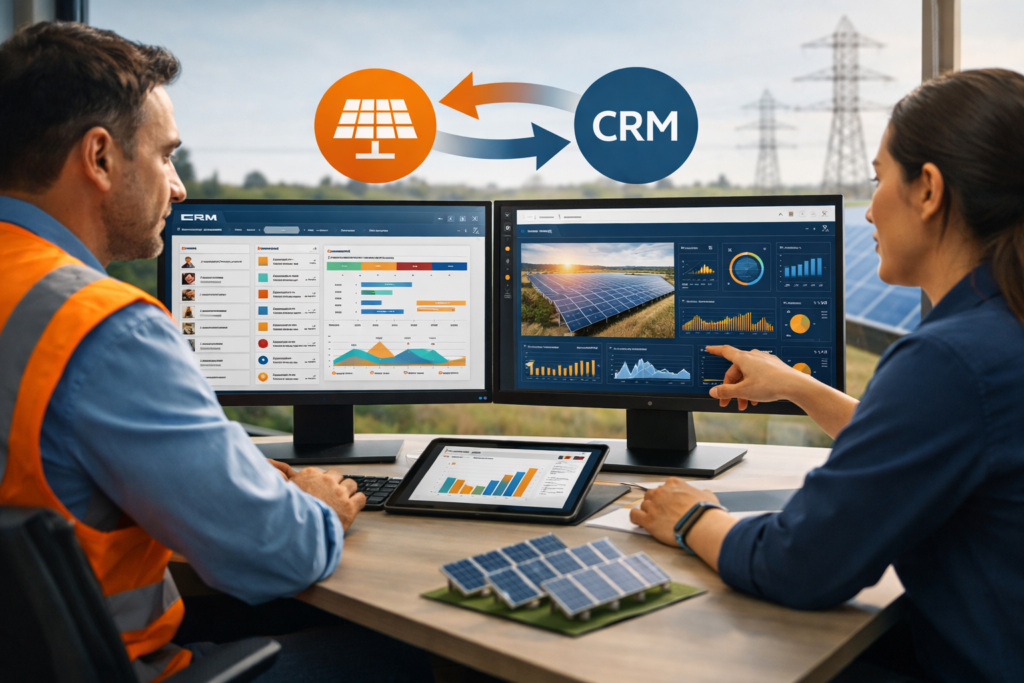 Como Integrar CRM e Monitoramento de Usinas para Aumentar o LTV em Energia Solar