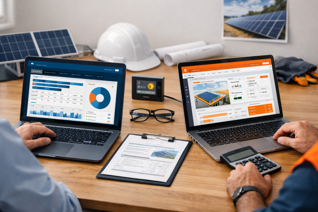 SolarZ CRM vs SolarMarket: Comparativo Completo para Integradoras Solares em 2026