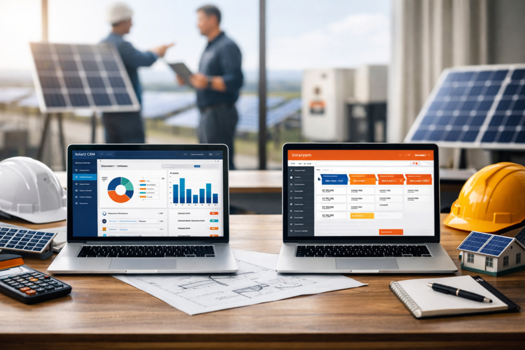 SolarZ CRM vs Solaryum: Comparativo Completo de Funcionalidades, Preços e Custo-Benefício para Integradoras Solares em 2026