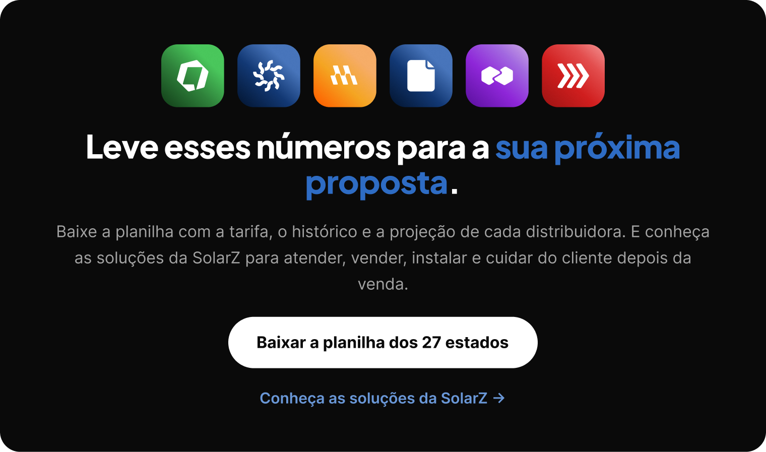Leve esses números para a sua próxima proposta: baixe a planilha dos 27 estados