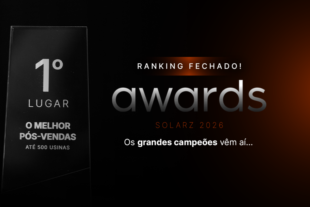 O ranking do SolarZ Awards 2026 fechou: o que acontece agora?